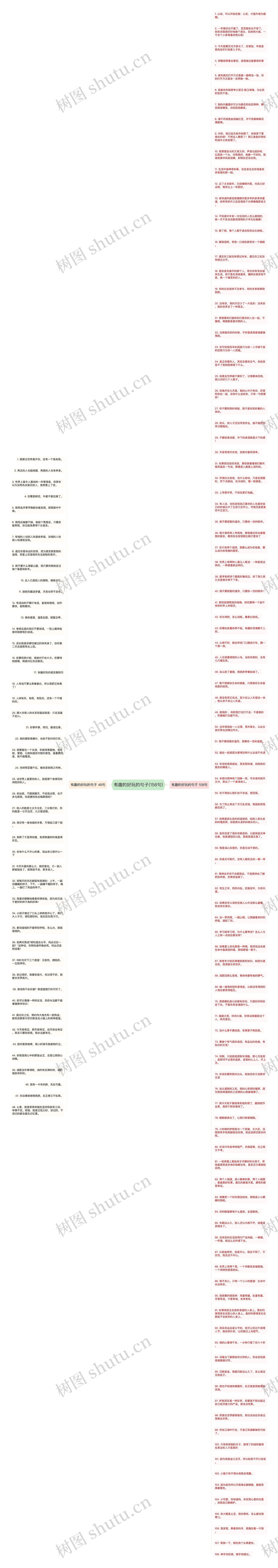 有趣的好玩的句子(156句)思维导图