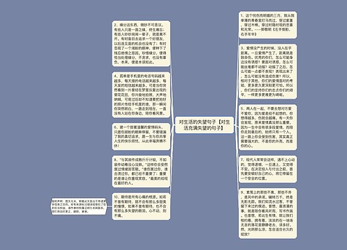 对生活的失望句子【对生活充满失望的句子】