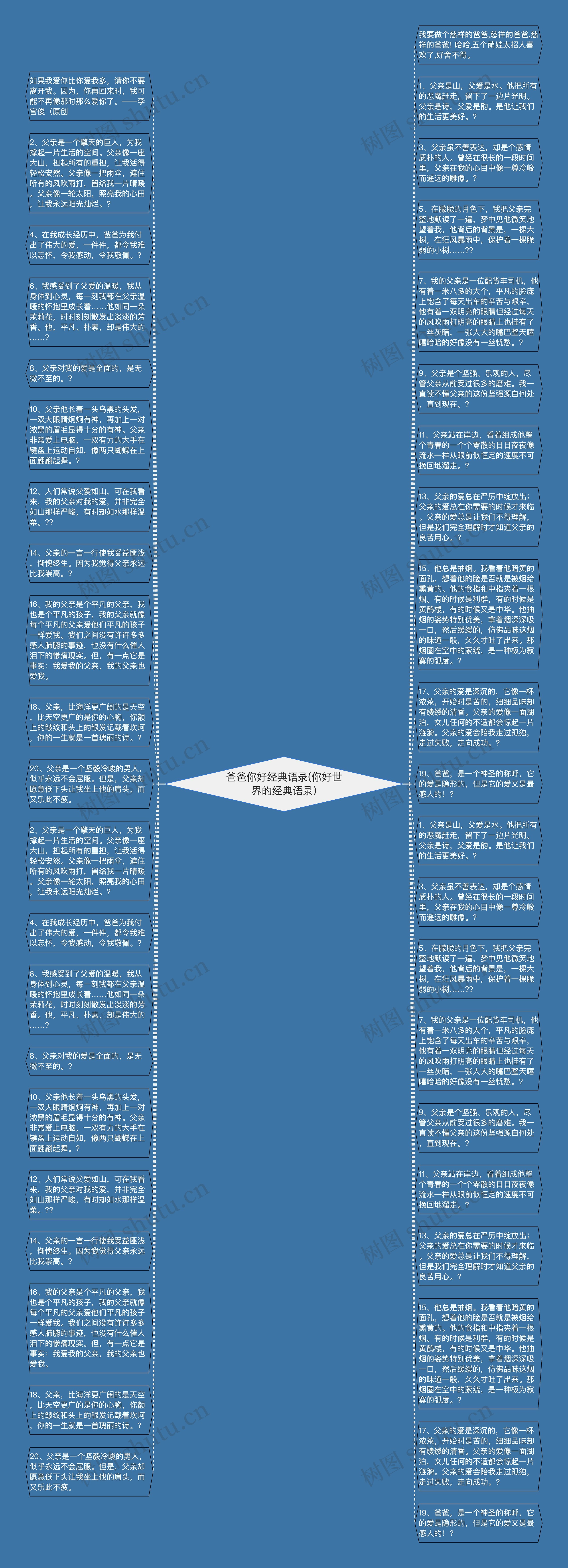 爸爸你好经典语录(你好世界的经典语录)