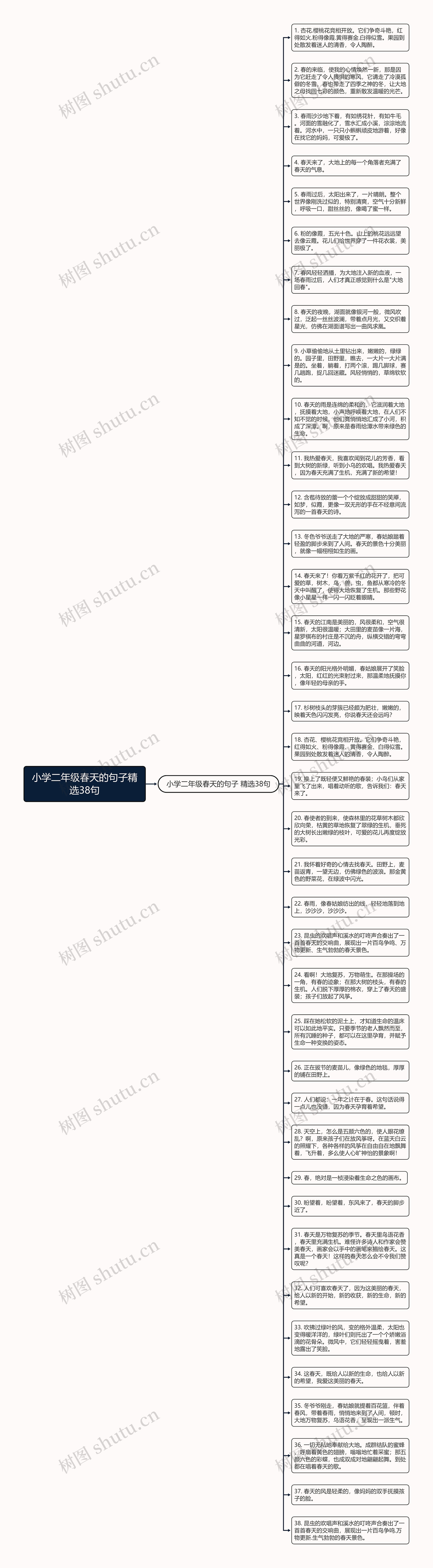 小学二年级春天的句子精选38句