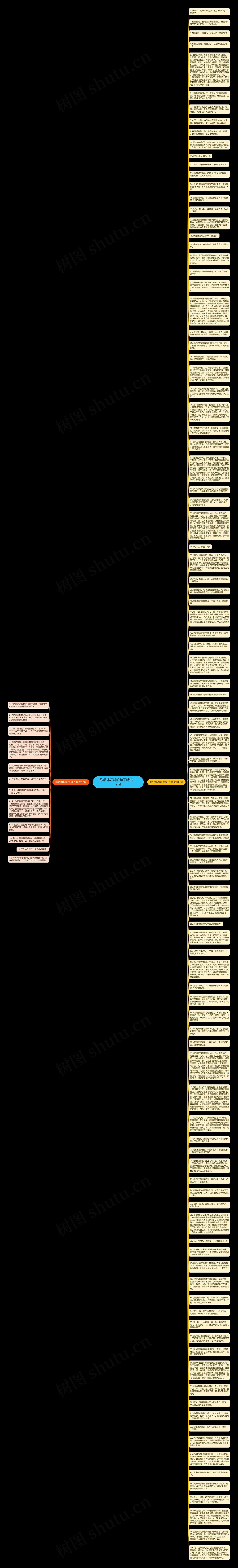 歌唱得好听的句子精选112句思维导图
