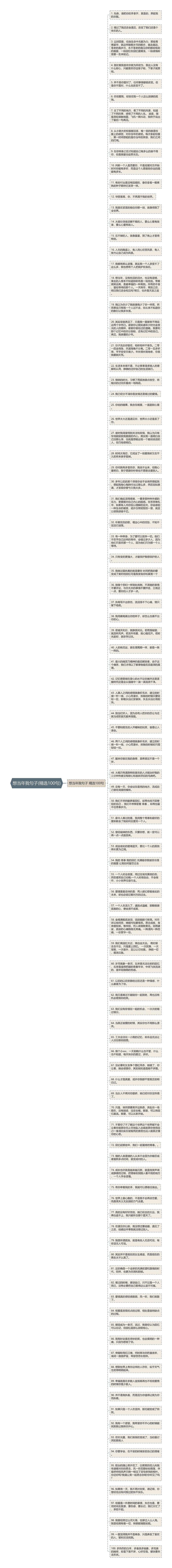 想当年我句子(精选100句)思维导图