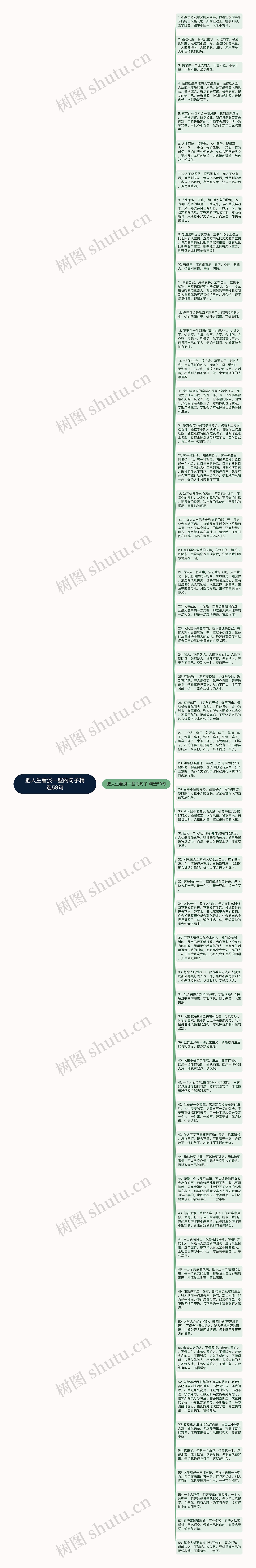 把人生看淡一些的句子精选58句