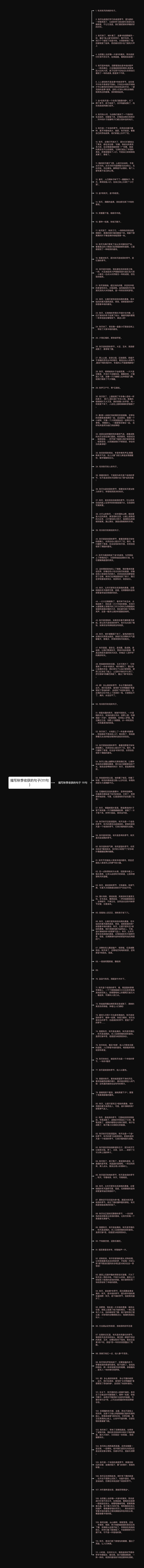 描写秋季收获的句子(111句)