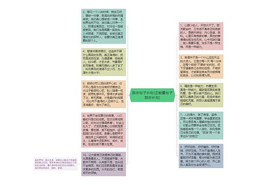 励志句子长句(正能量句子励志长句)