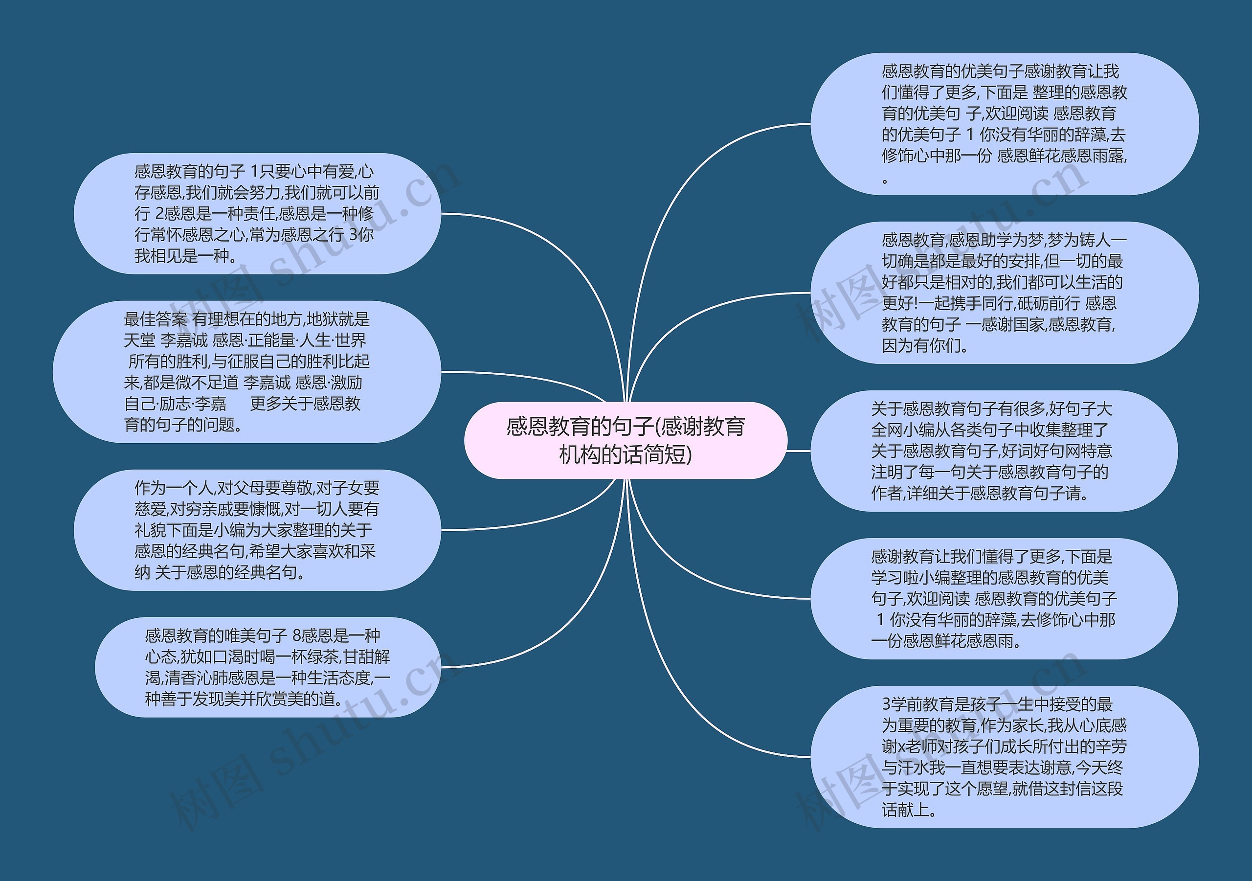 感恩教育的句子(感谢教育机构的话简短)