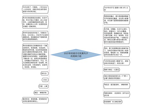 2021年抗疫日记优美句子的简单介绍