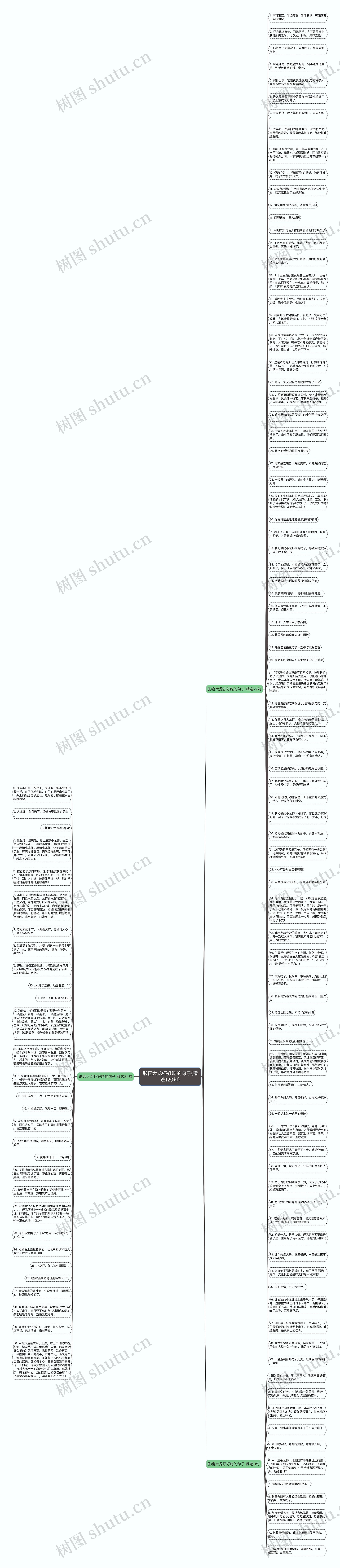 形容大龙虾好吃的句子(精选120句)思维导图
