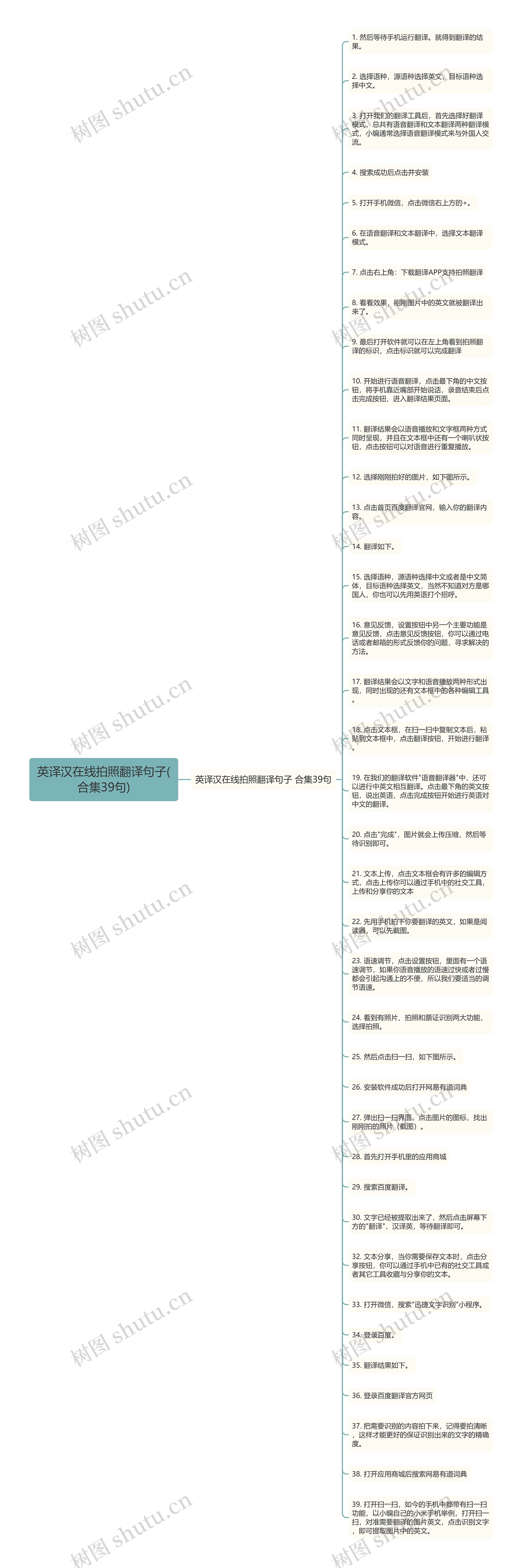 英译汉在线拍照翻译句子(合集39句)