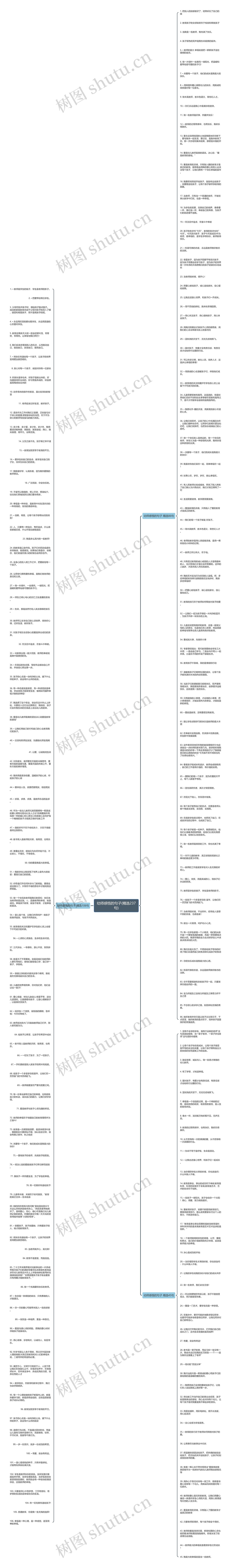 幼师感悟的句子(精选237句)思维导图