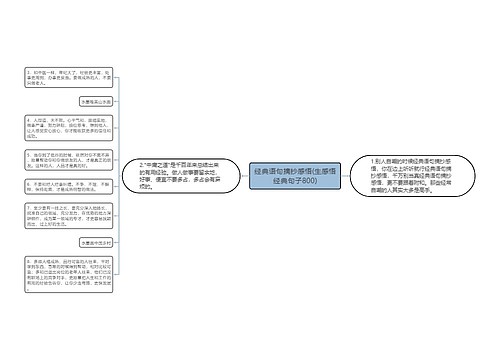 经典语句摘抄感悟(生感悟经典句子800)