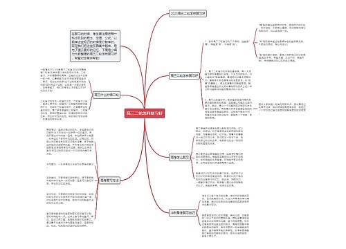 高三二轮怎样复习好