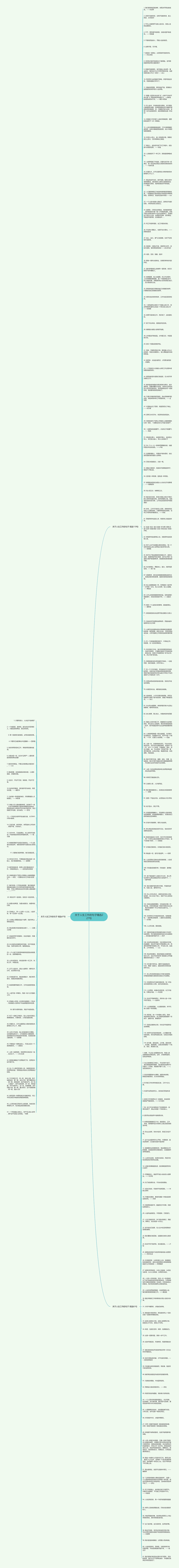 关于人生工作的句子精选227句思维导图
