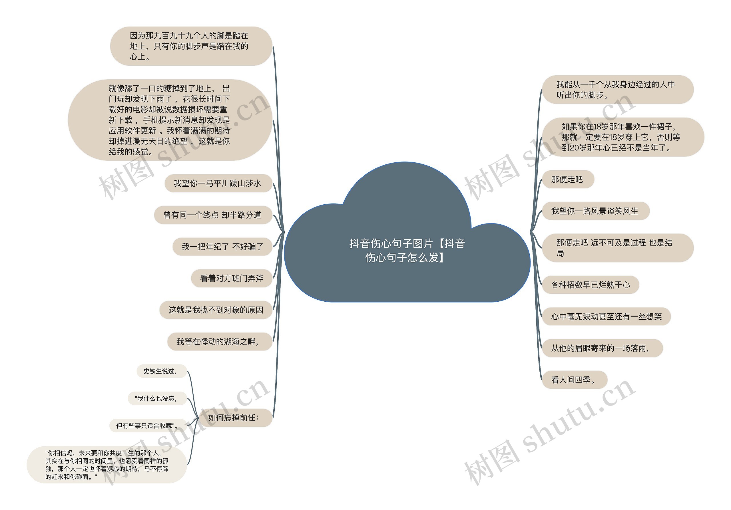 抖音伤心句子图片【抖音伤心句子怎么发】思维导图