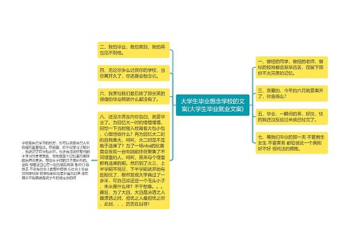 大学生毕业想念学校的文案(大学生毕业就业文案)