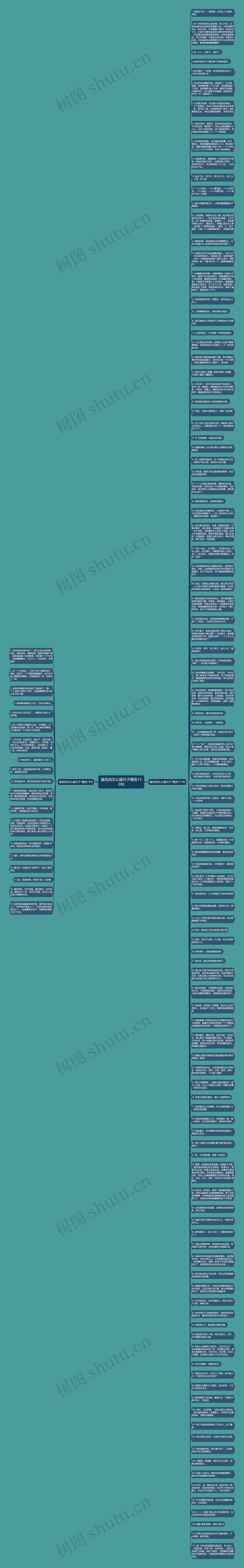 磕泡泡怎么磕句子精选130句思维导图高清图 磕泡泡怎么磕句子精选130句思维导图