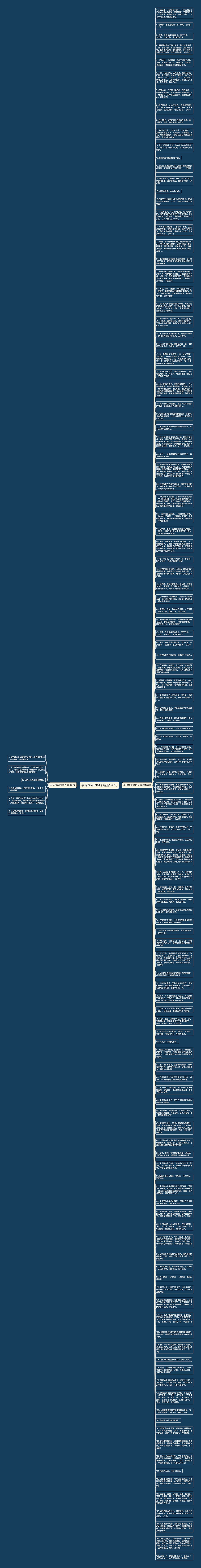 手足情深的句子精选126句思维导图