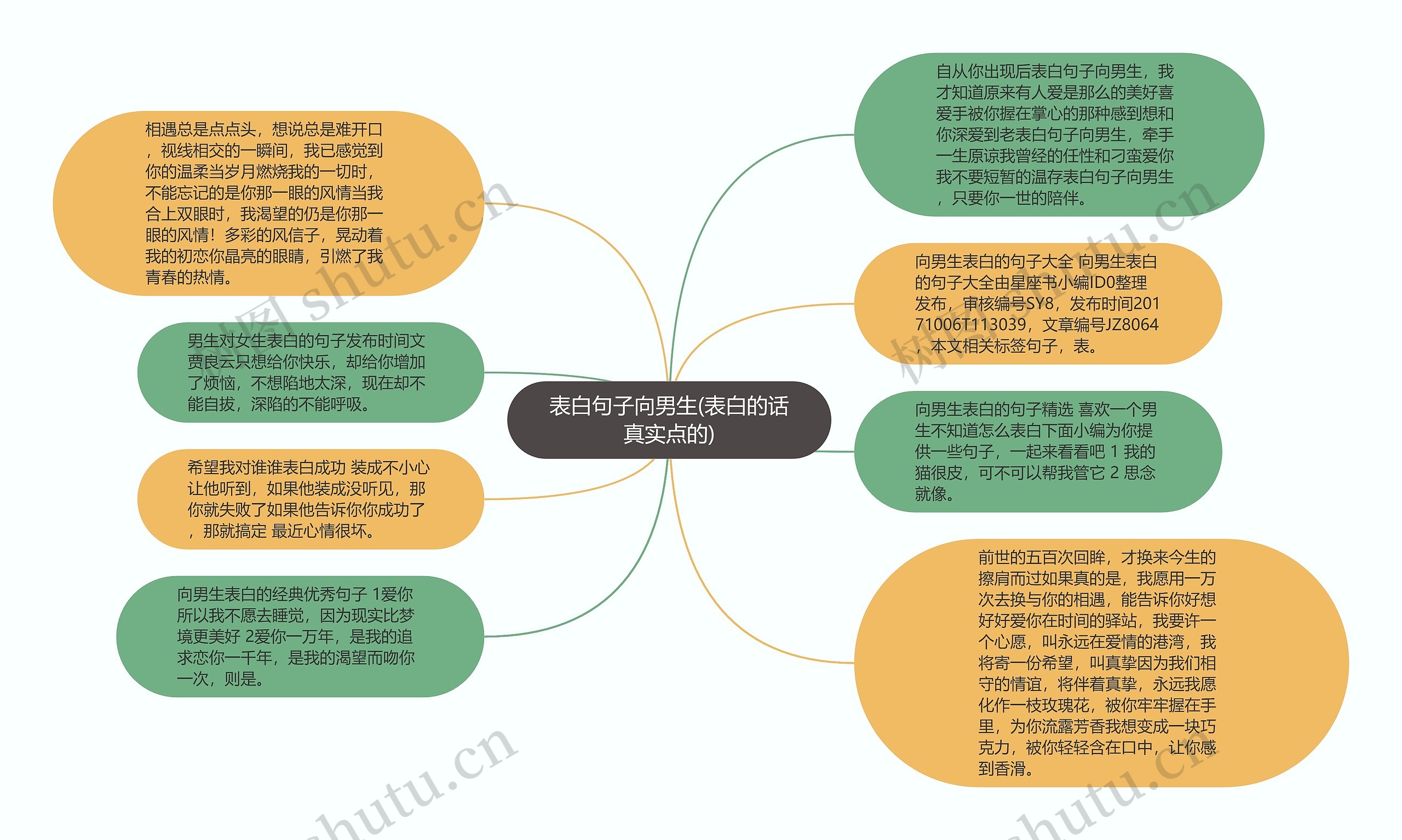 表白句子向男生(表白的话真实点的)