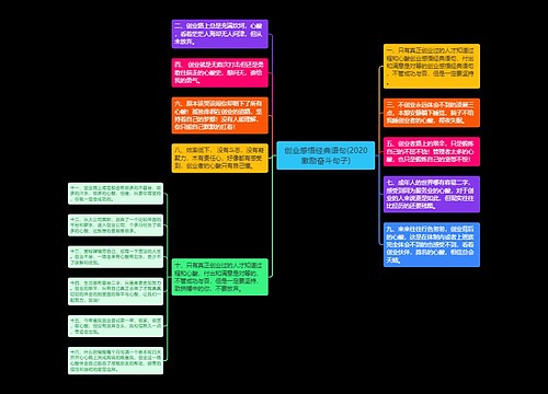 创业感悟经典语句(2020激励奋斗句子)