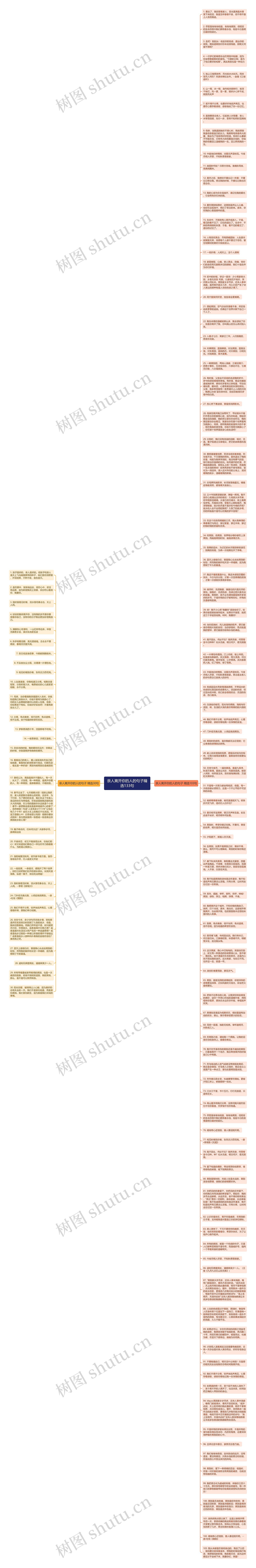 亲人离开你的人的句子精选133句思维导图