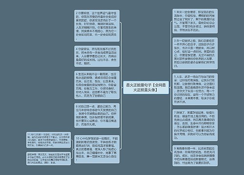 最火正能量句子【全网最火正能量头像】