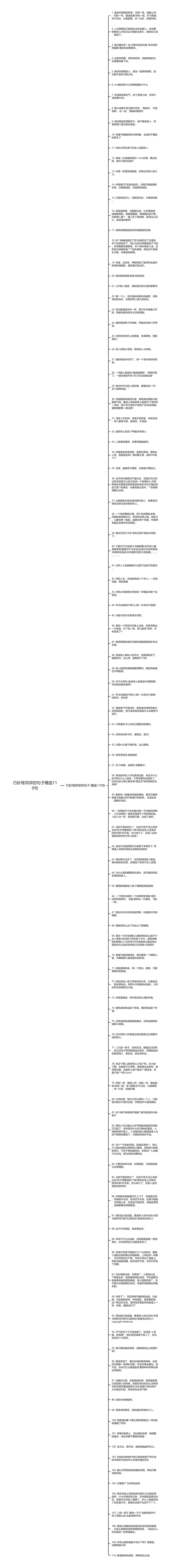 巧妙骂同学的句子精选110句思维导图