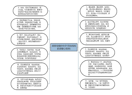 感恩母爱的句子(写给妈妈的话暖心到哭)