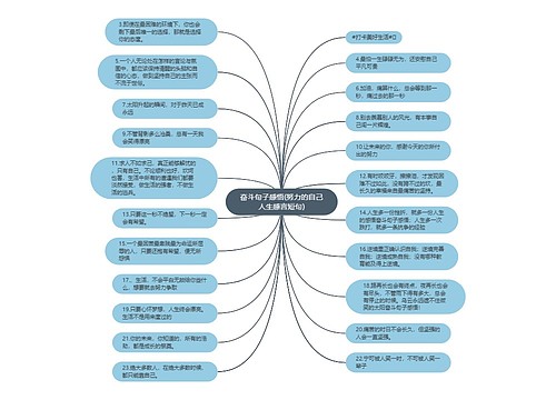 奋斗句子感悟(努力的自己人生感言短句)