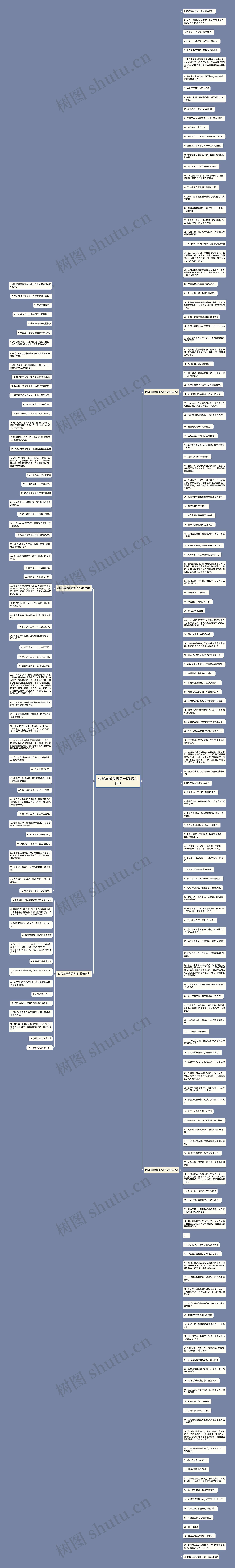 和写真配套的句子(精选211句)思维导图