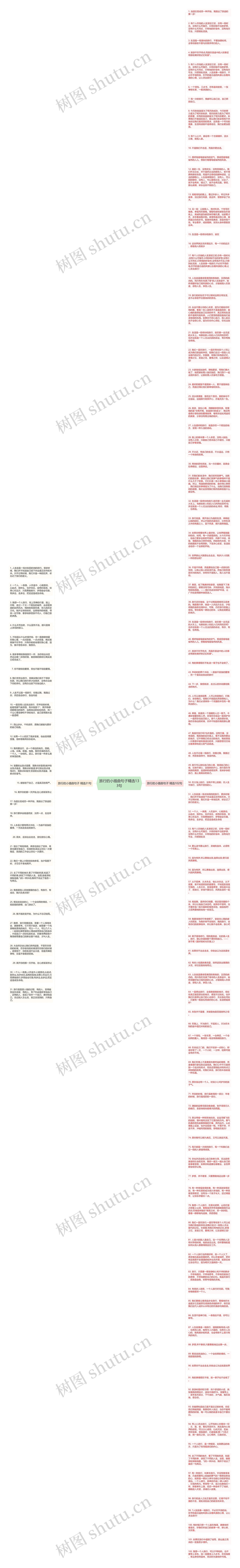 旅行的小插曲句子精选133句思维导图