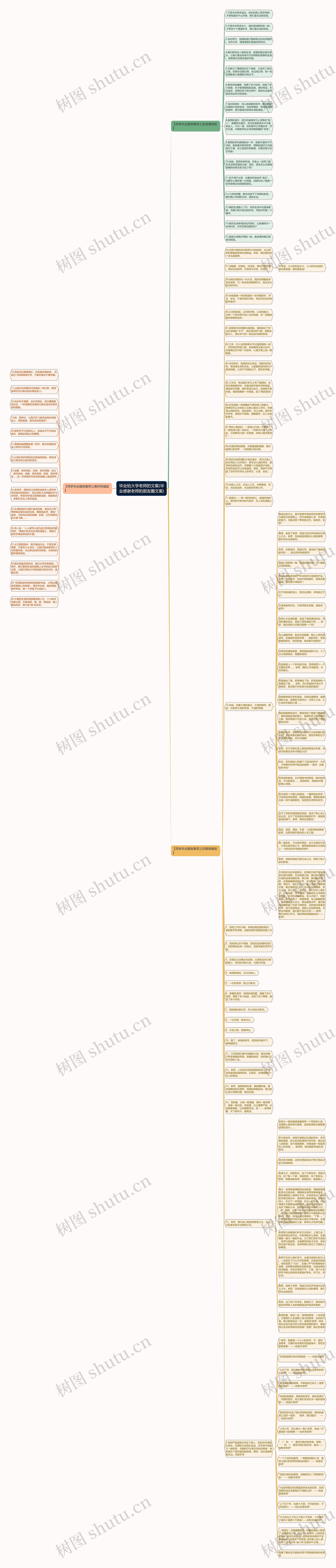 毕业给大学老师的文案(毕业感谢老师的朋友圈文案)