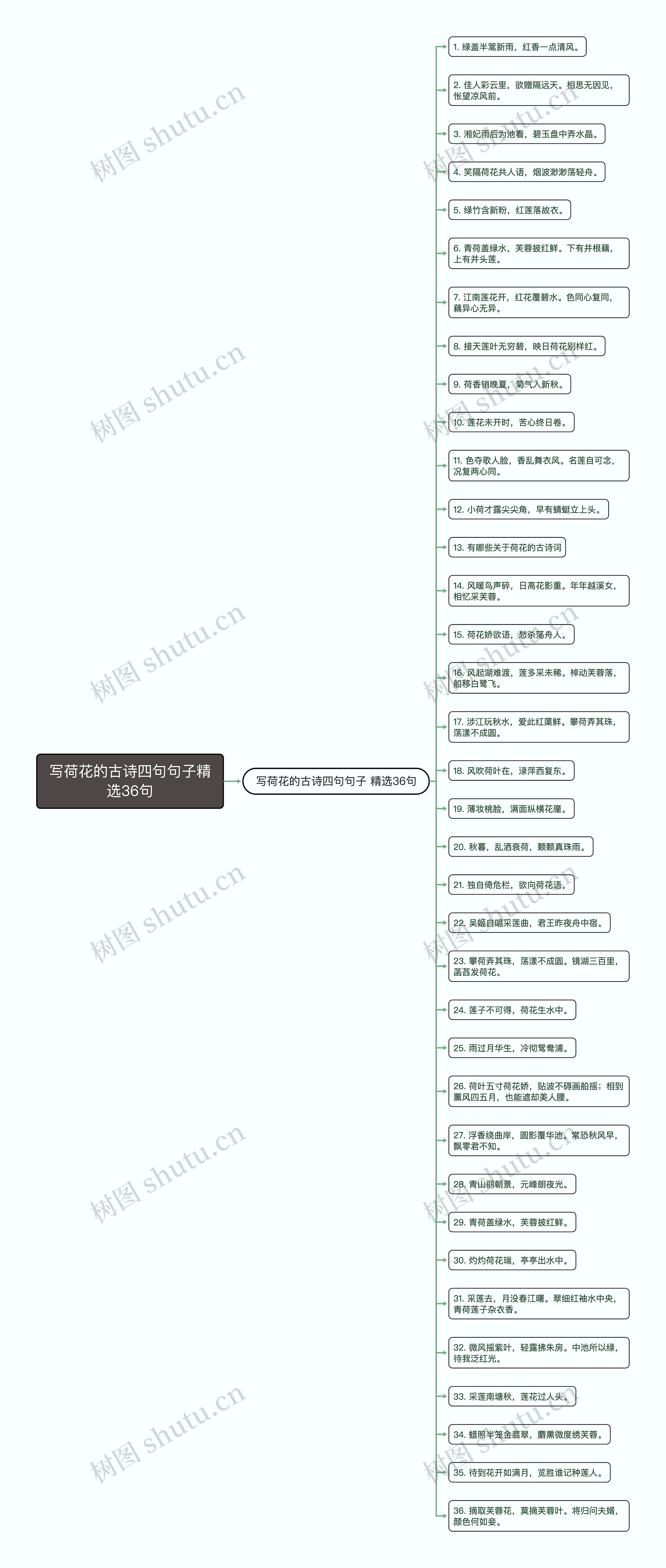 写荷花的古诗四句句子精选36句