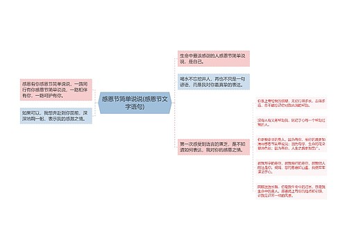 感恩节简单说说(感恩节文字语句)