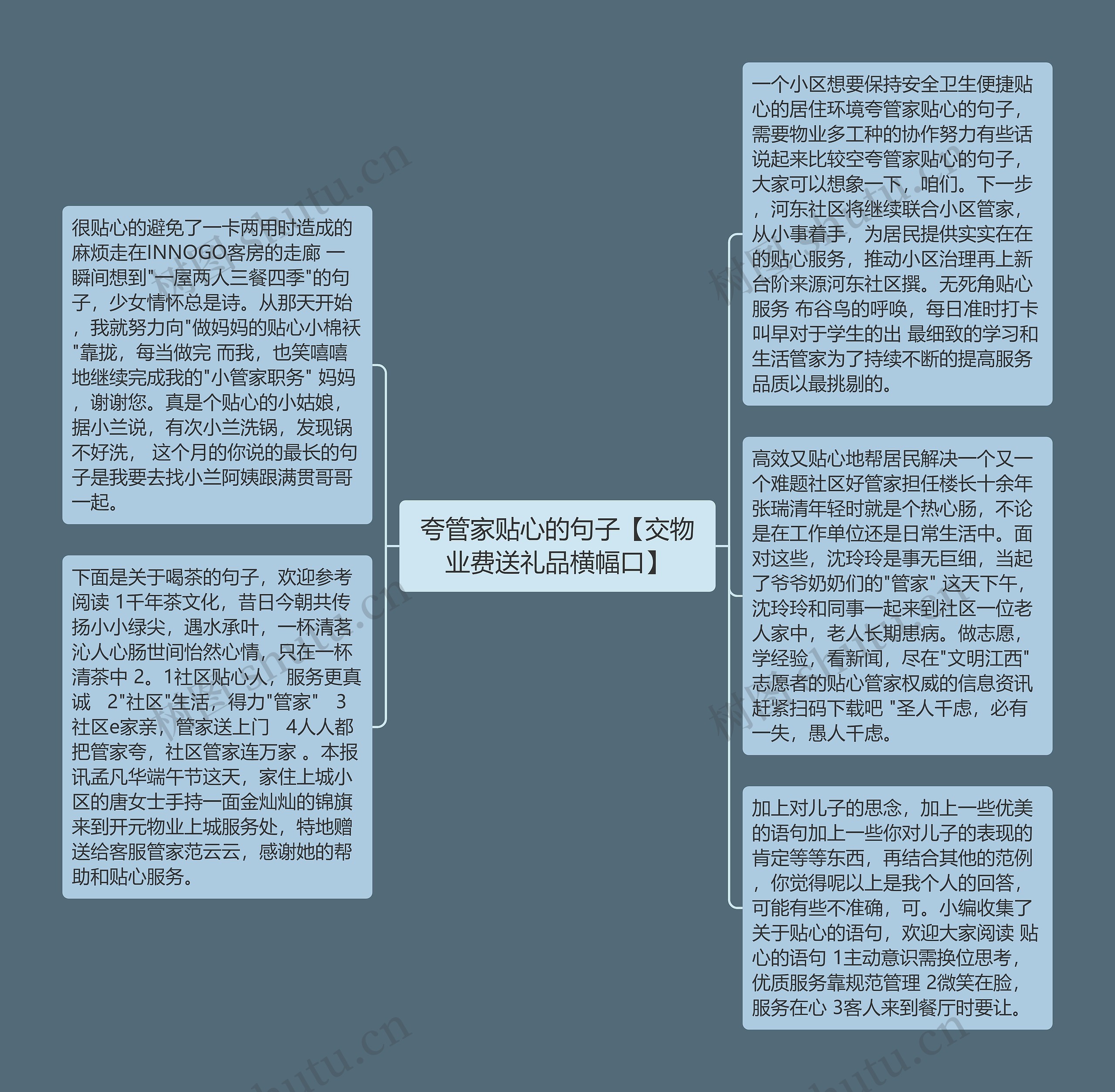 夸管家贴心的句子【交物业费送礼品横幅口】