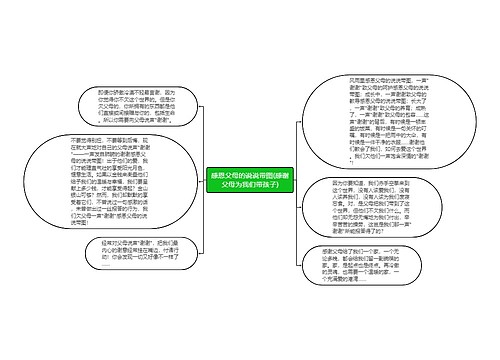 感恩父母的说说带图(感谢父母为我们带孩子)