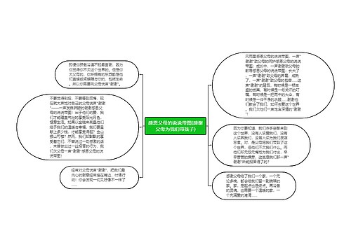 感恩父母的说说带图(感谢父母为我们带孩子)