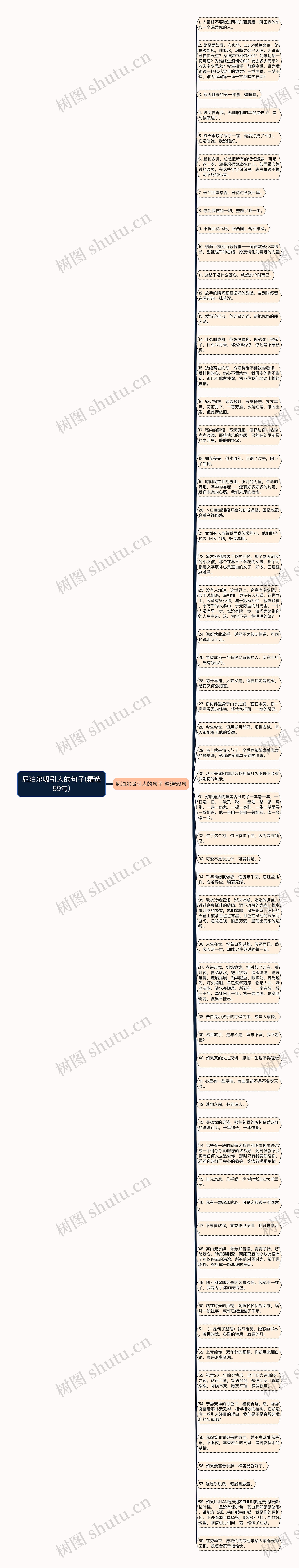 尼泊尔吸引人的句子(精选59句)思维导图