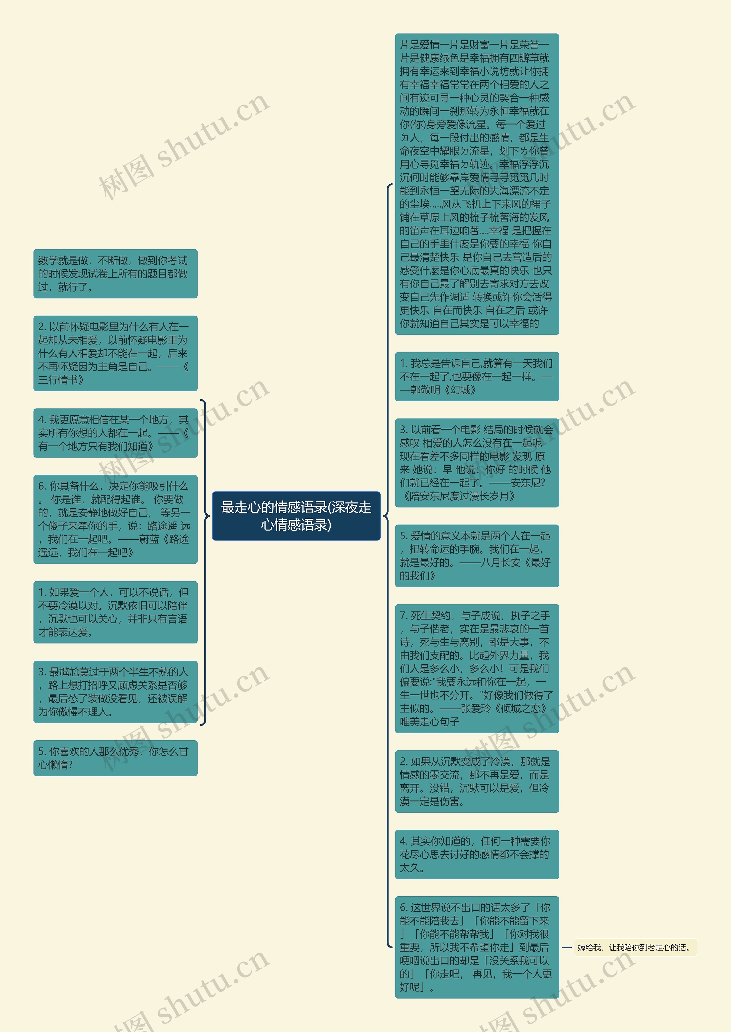 最走心的情感语录(深夜走心情感语录)