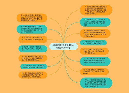 经典伤感说说男生【让人心酸想哭的说说】