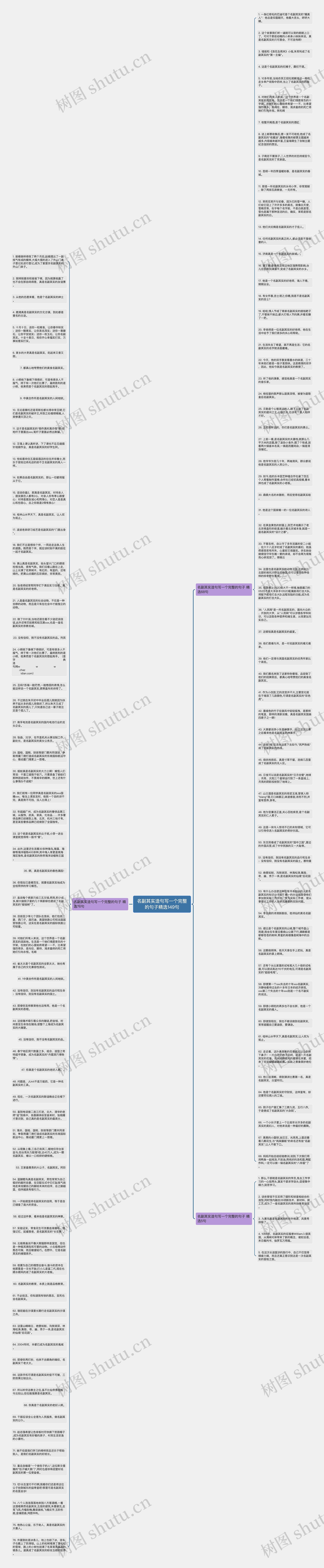 名副其实造句写一个完整的句子精选149句思维导图