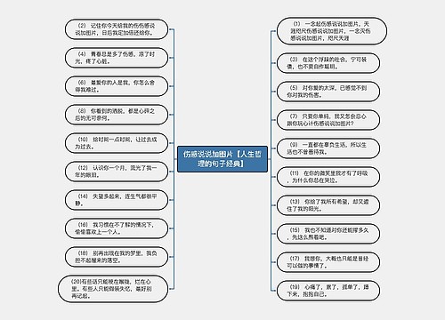 伤感说说加图片【人生哲理的句子经典】