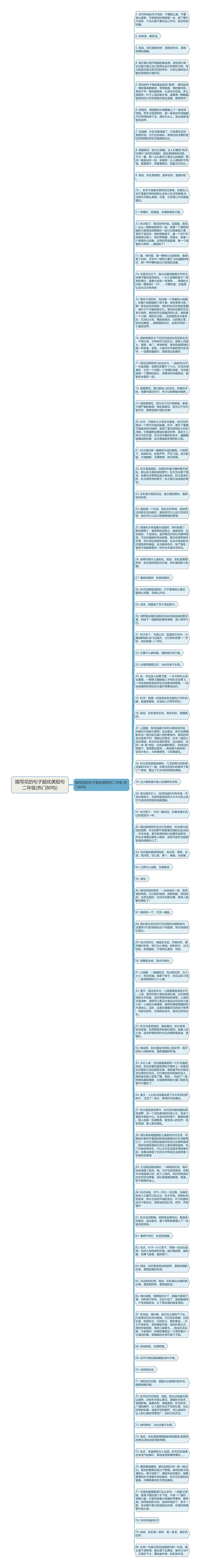 描写花的句子超优美短句二年级(热门80句)