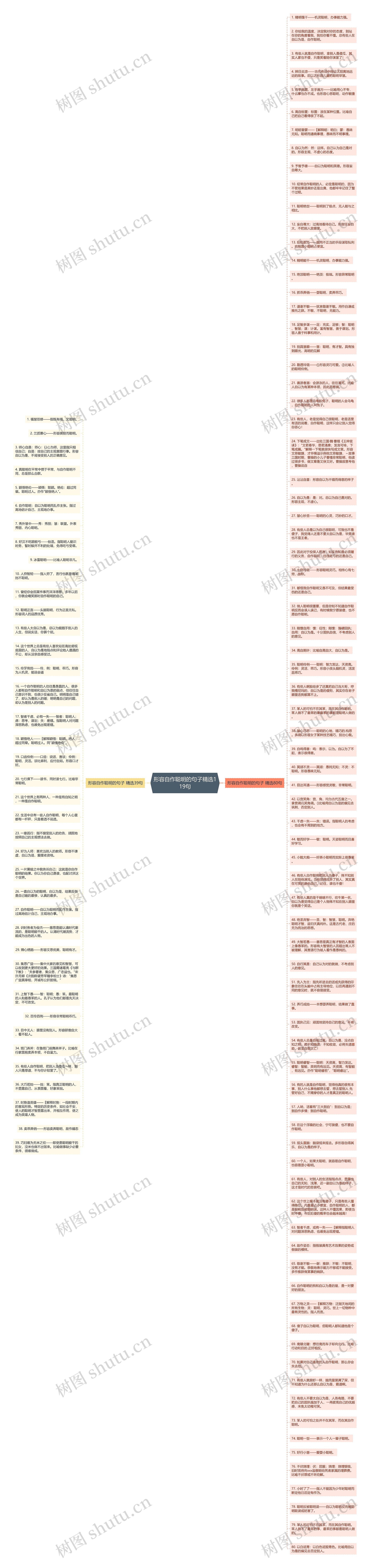 形容自作聪明的句子精选119句思维导图