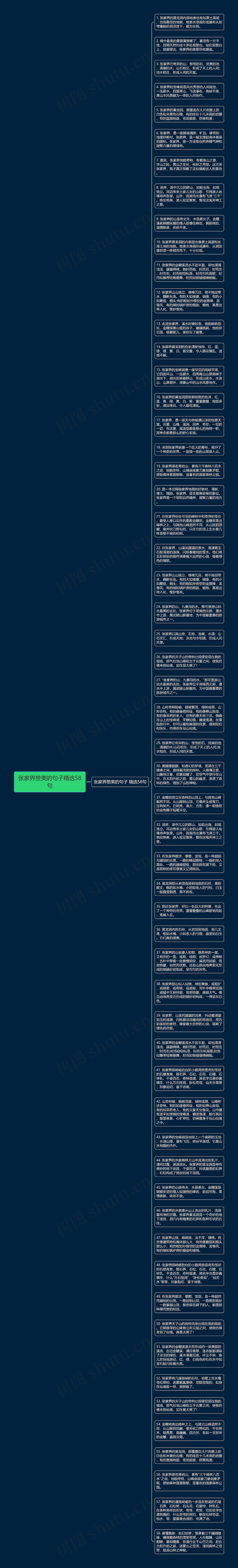 张家界赞美的句子精选58句