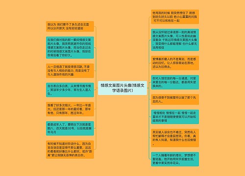 情感文案图片头像(情感文字语录图片)