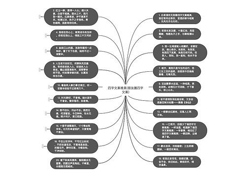 四字文案唯美(朋友圈四字文案)