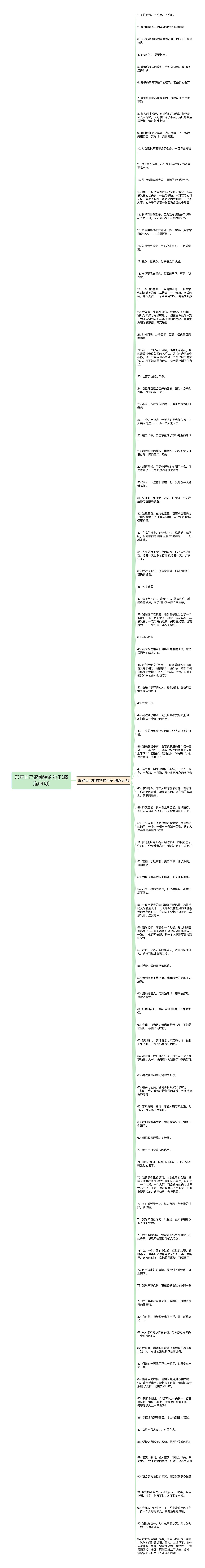 形容自己很独特的句子(精选94句)