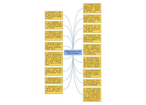 明媚的阳光优美句子(阳光明媚的词语有哪些)