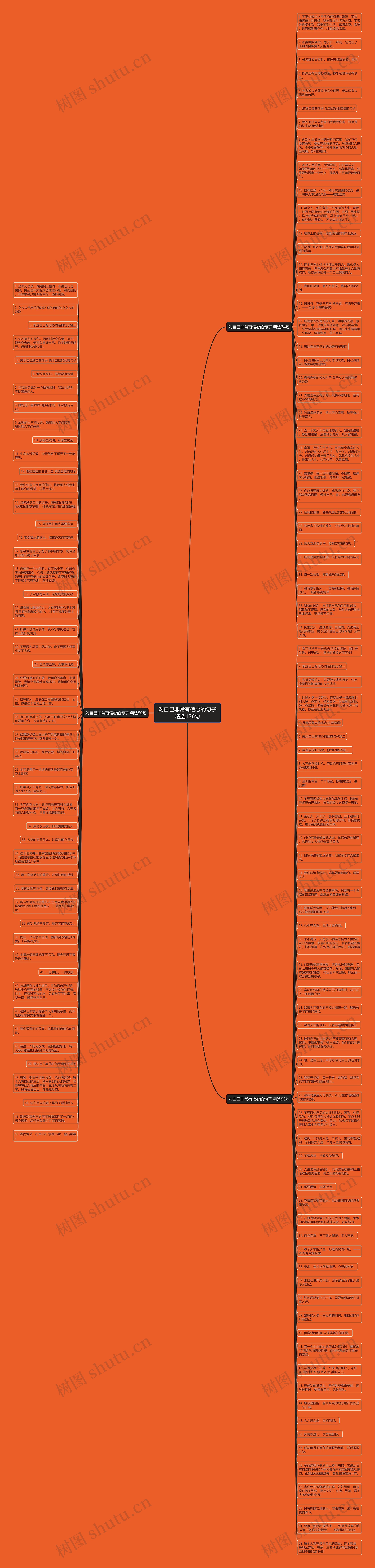 对自己非常有信心的句子精选136句思维导图