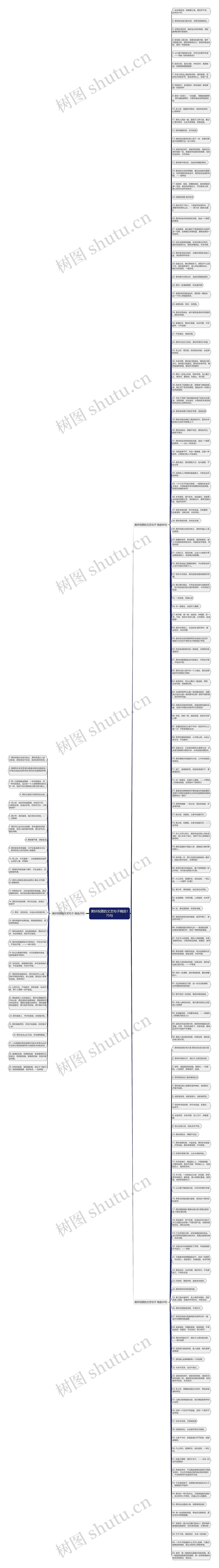 美好祝愿的文艺句子精选175句思维导图